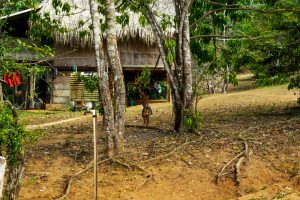 Village Embera au Panama