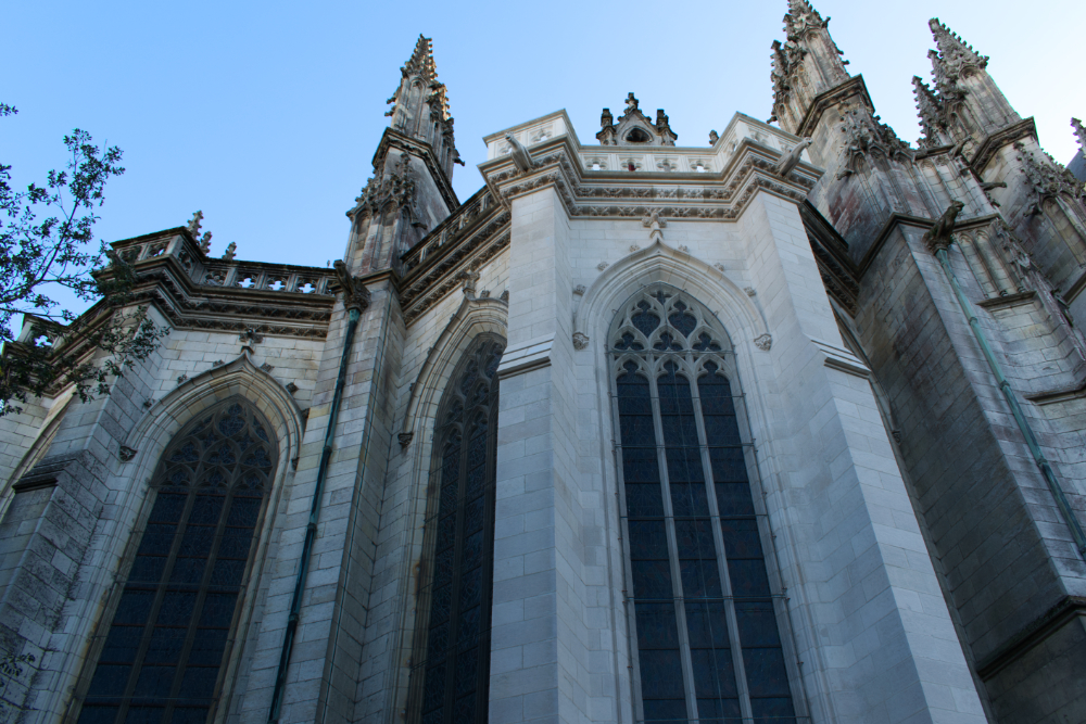 Côté cathédrale de Nantes