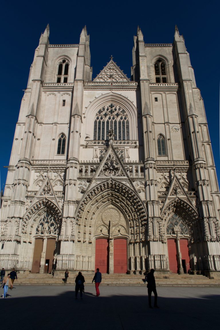 Façade de la cathédrale de Nantes