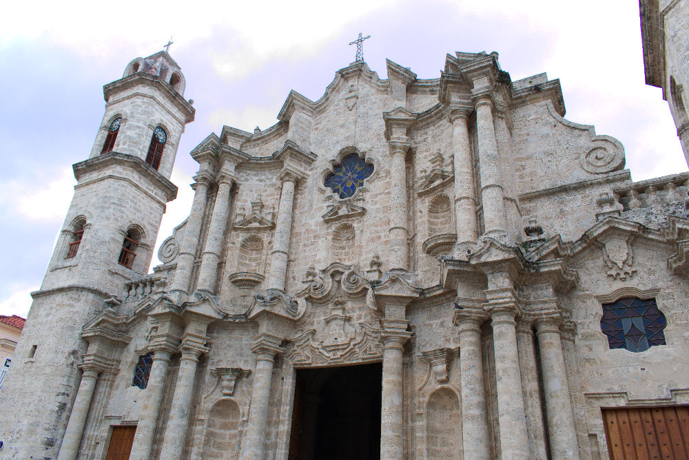 Cathédrale San Cristobal de La Havane a Cuba