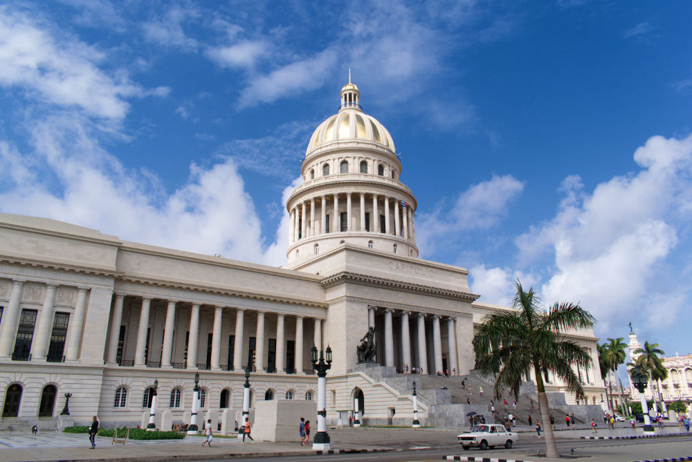 El Capitolio de La Havane à Cuba