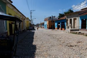 Rue de Trinidad à Cuba